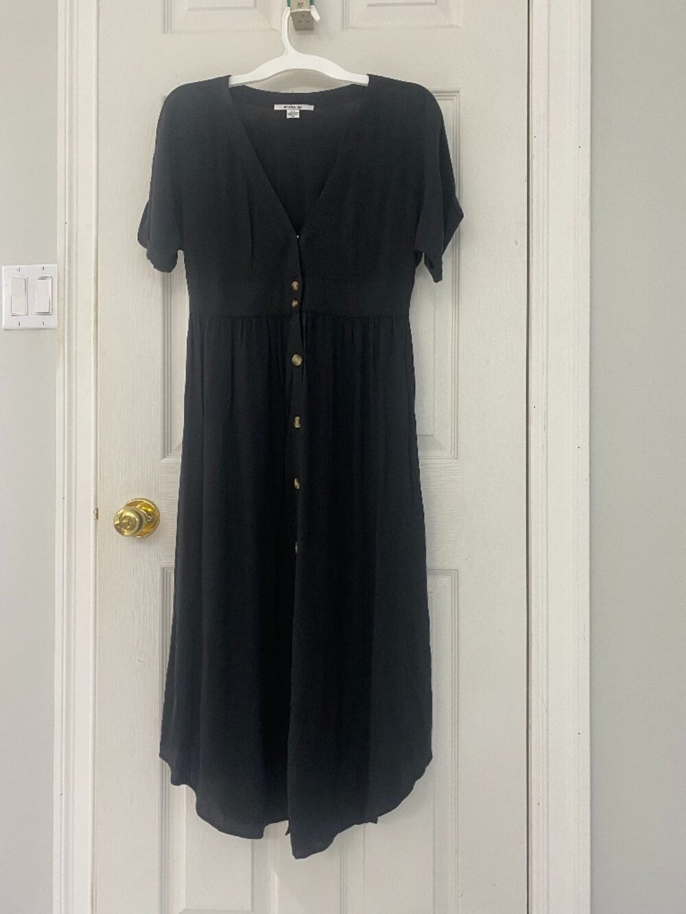 Black Lightweight Summer Dress